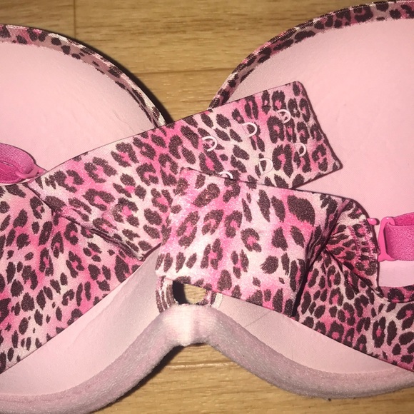 Pink leopard bra - Picture 4 of 4